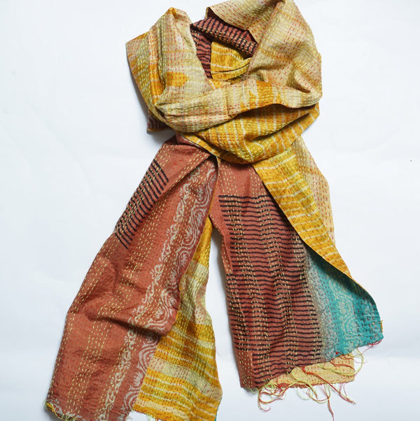 Kantha Scarf 190 x 40 cm